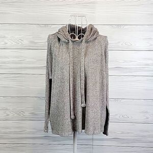 Kenneth Cole New York ribbed knit hoodie Size XL